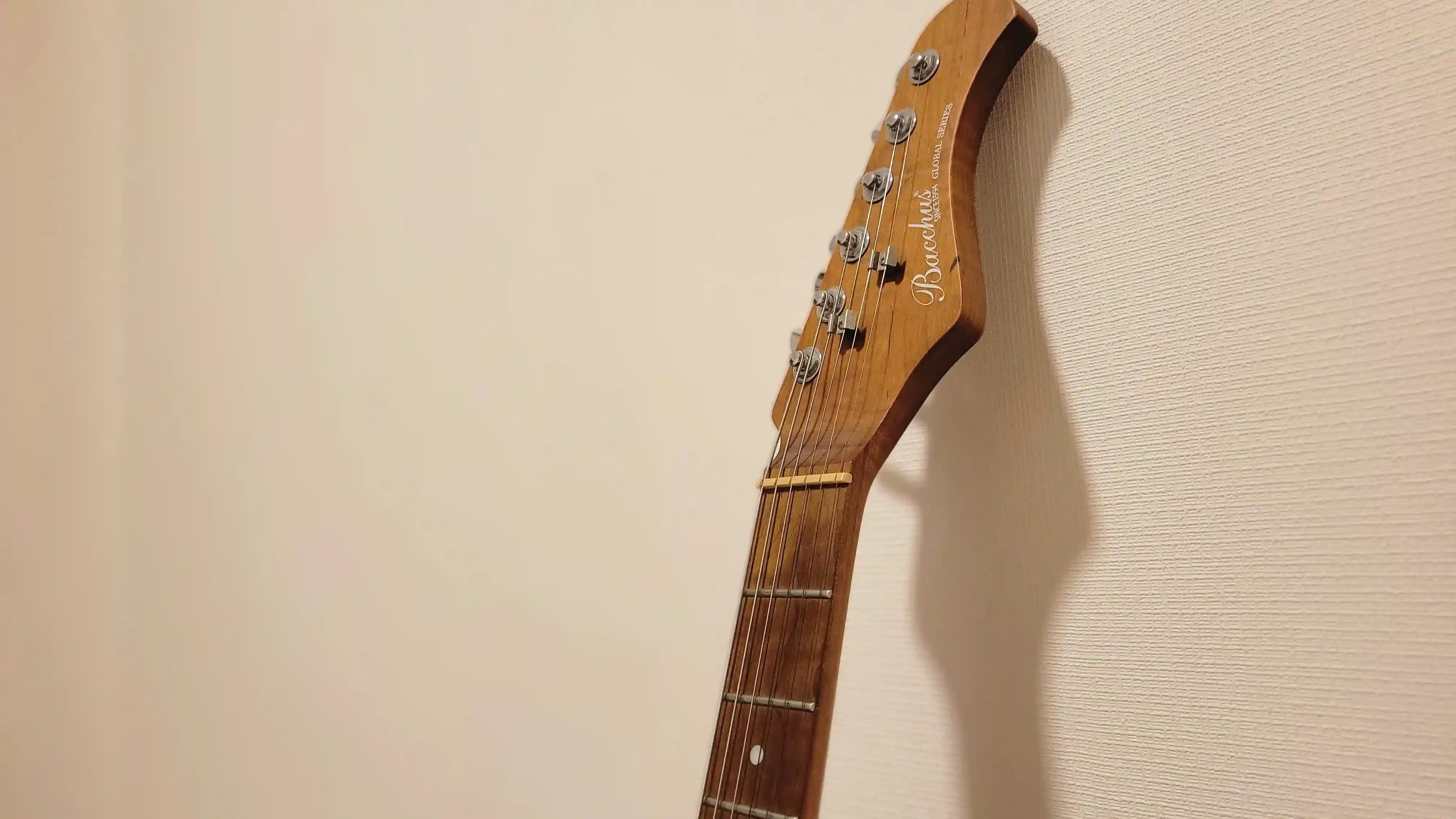 ローステッドメイプルネックの質感